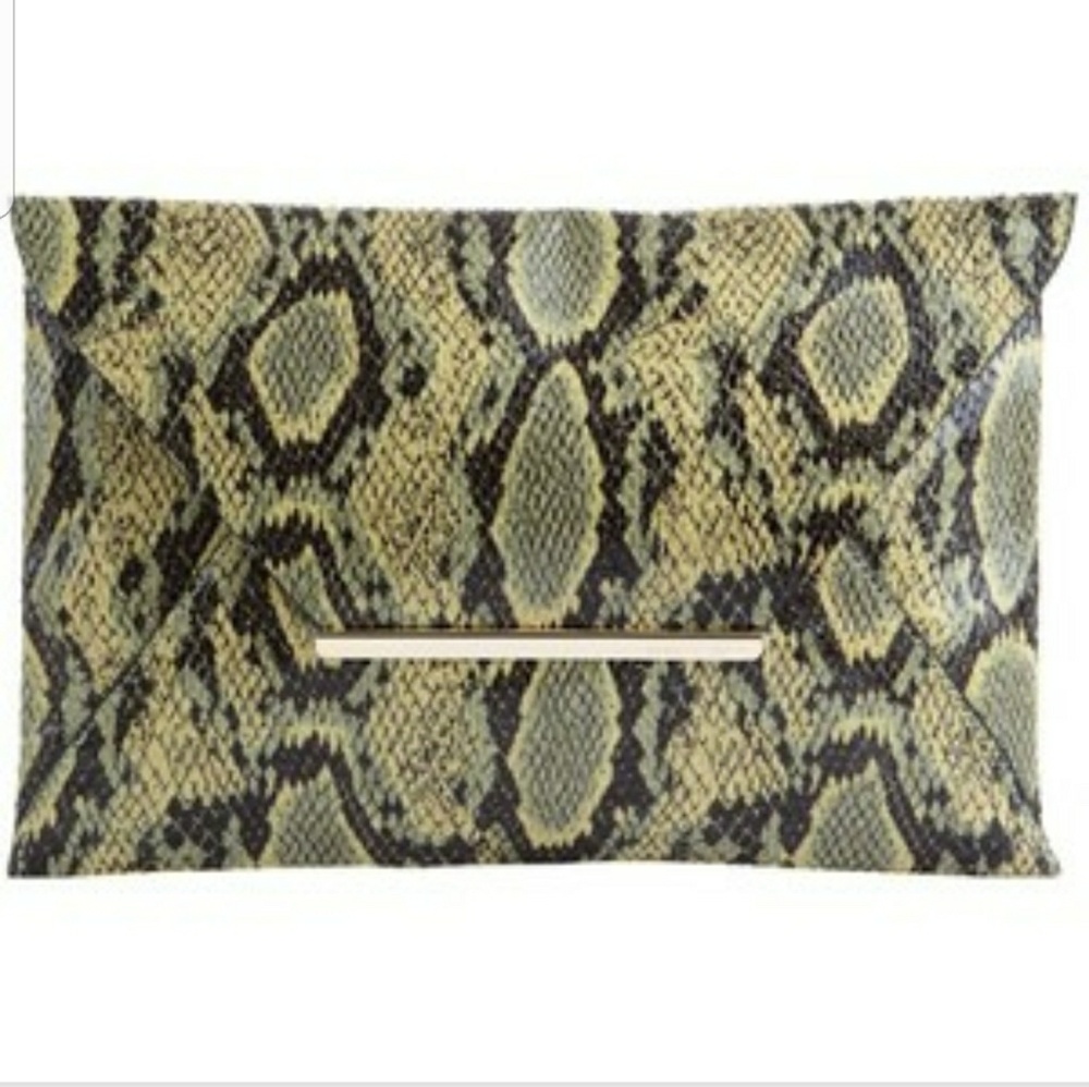 Bcbg "Harlow Python Print" Clutch - image 4