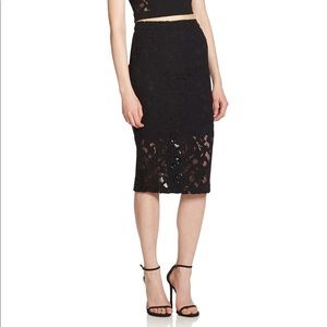 68% OFF! Parker Classic Lace Pencil Skirt
