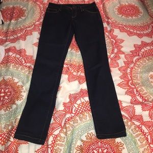 Forever 21, skinny straight dark denim jeans