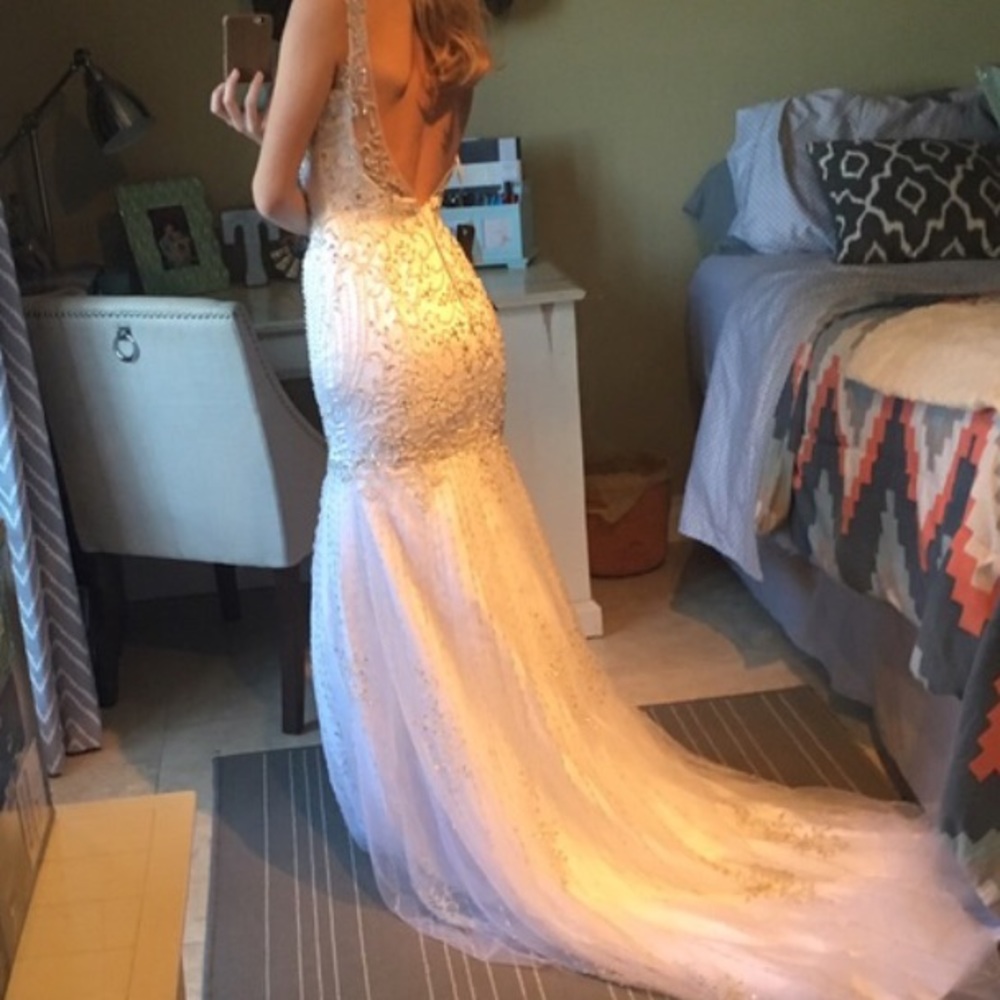 Beautifully Detailed Mermaid wedding gown