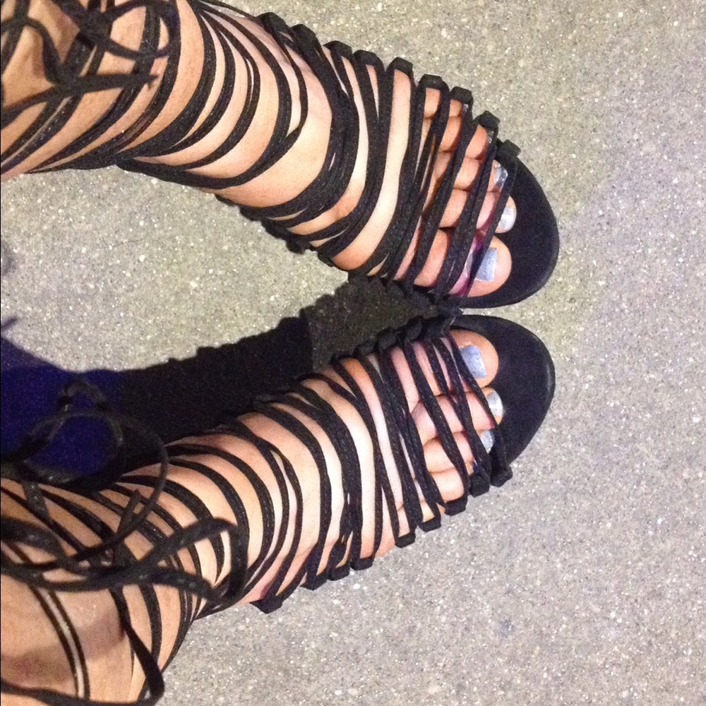 Laced Heels