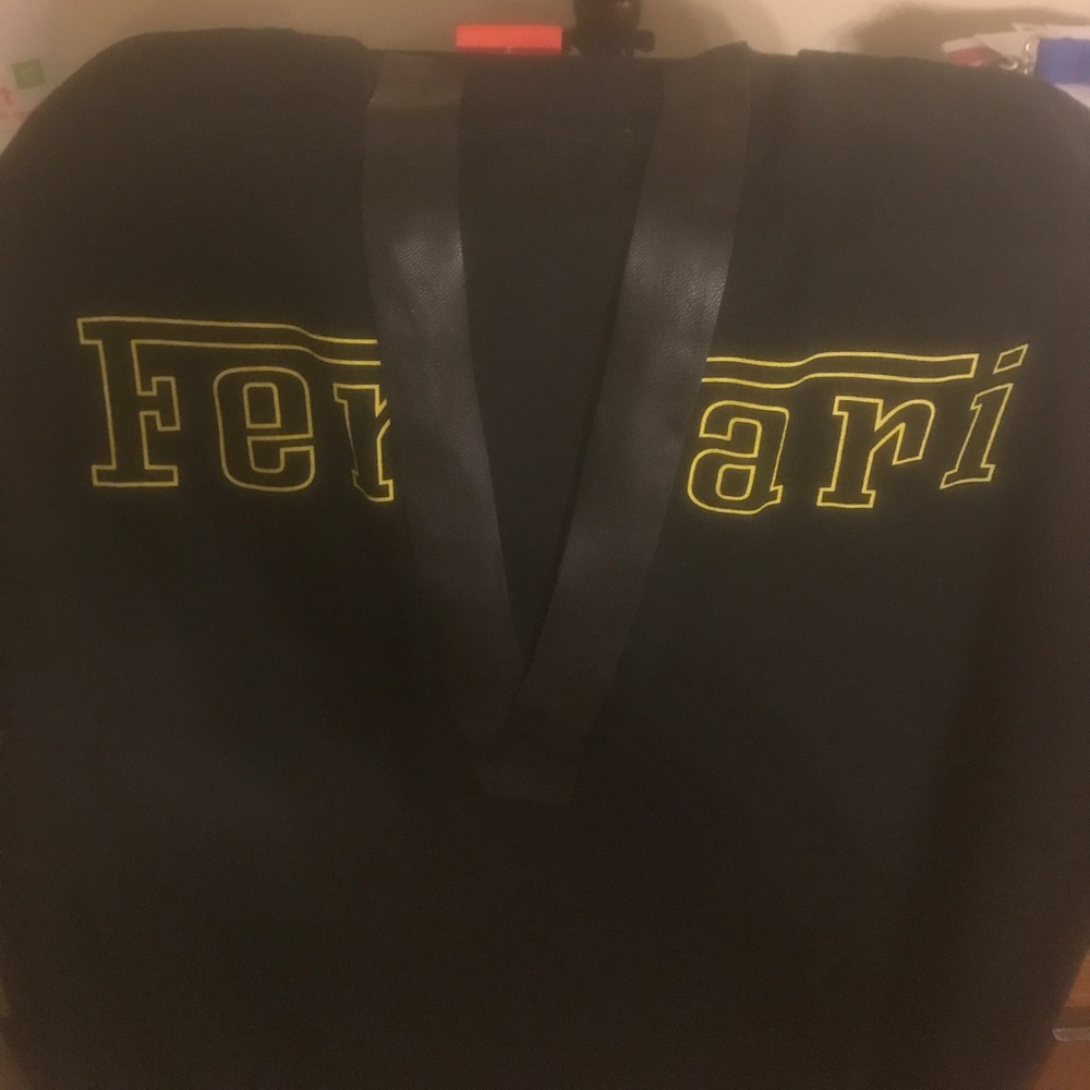 Handmade Lowcut VNeck Ferrari Shirt