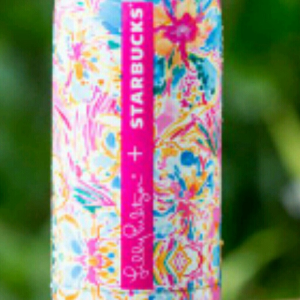 Lilly Pulitzer + Starbucks + S'Well Water Bottle