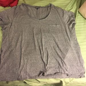 grey charolette russee short sleeve