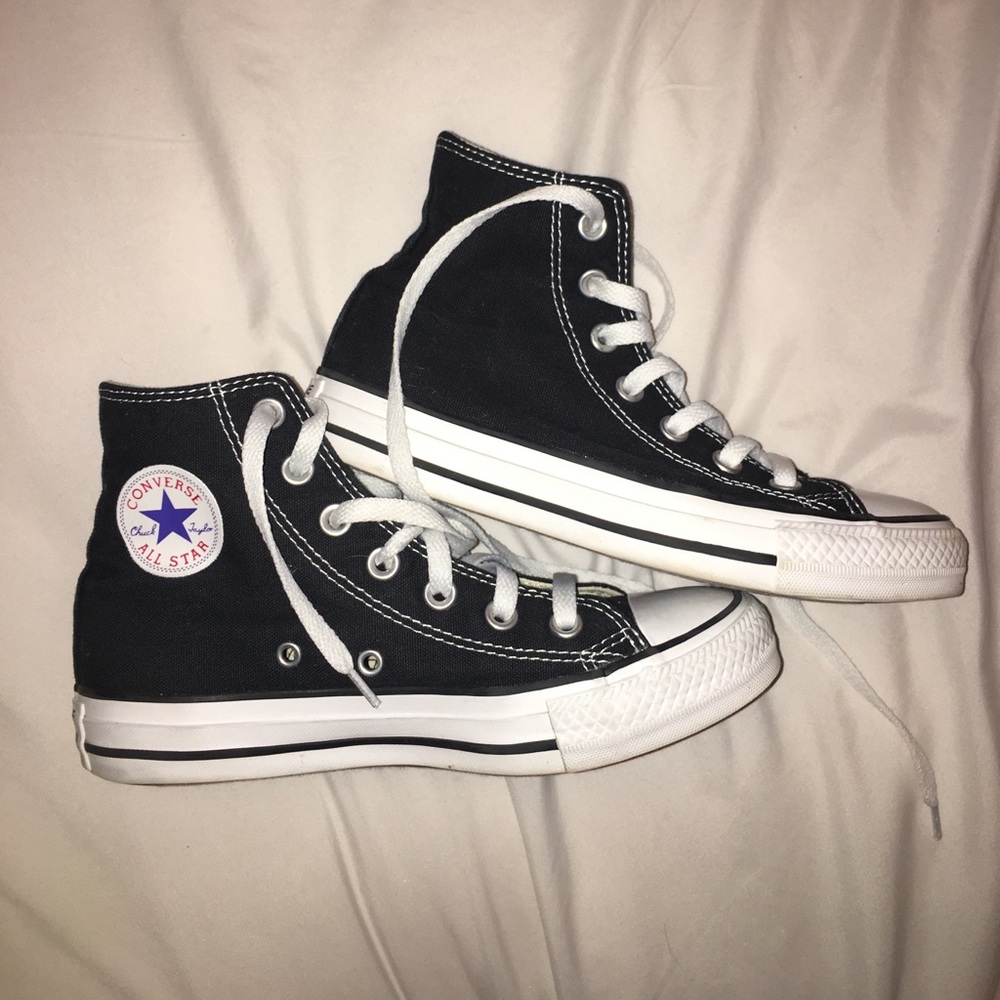 Black High Top Converse
