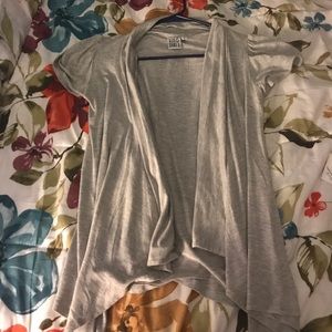 Grey cardigan