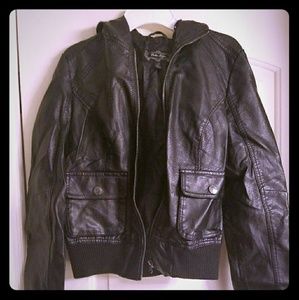 Leather jacket
