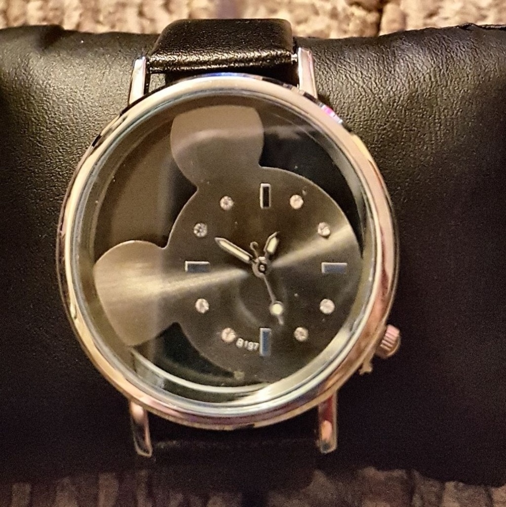 Black Mickey Watch