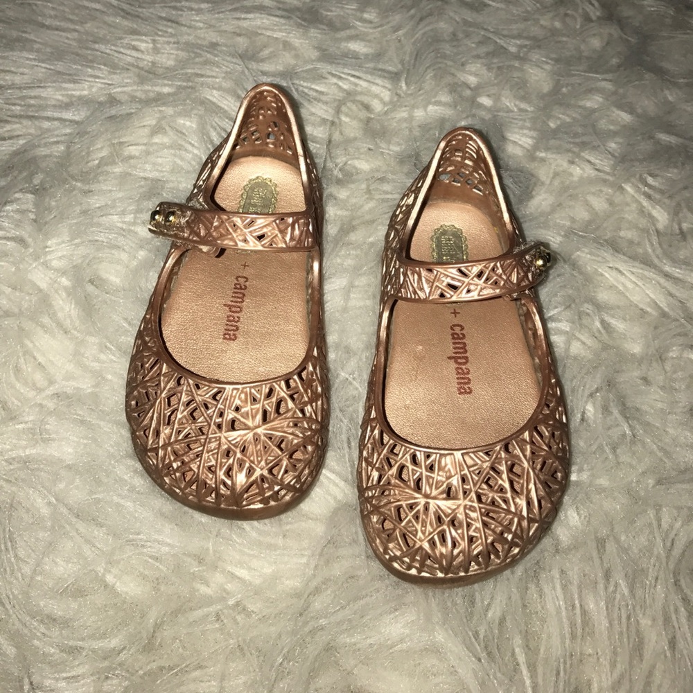 Rose gold mini Melissa