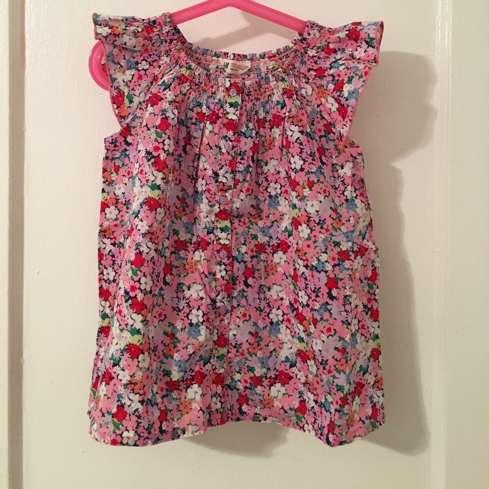 H&M  Girls Floral Top