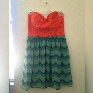 Strapless Summer Dress