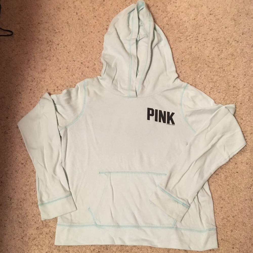 •Light Blue VS PINK lightweight Hoodie•