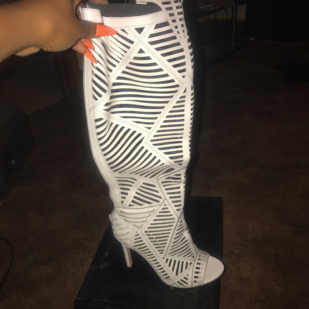 Knee high heels