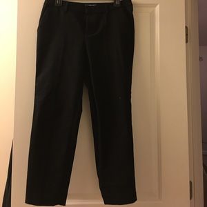 Old Navy Harper Mid-Rise Black Trousers