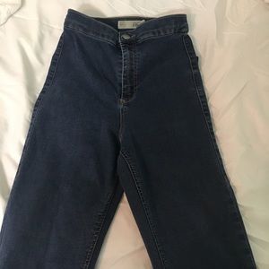 DARK WASH TOPSHOP Joni Jeans size 24!