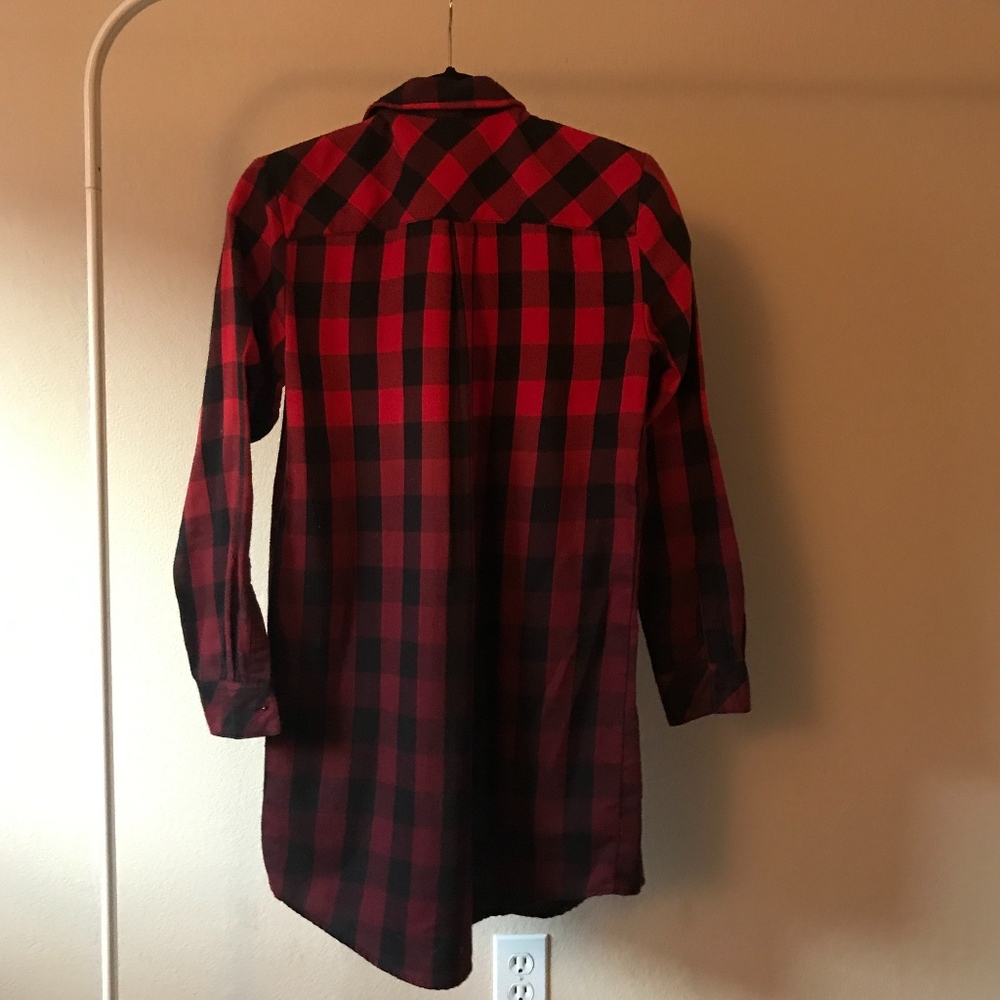 Urban BDG Oversized Ombre Flannel