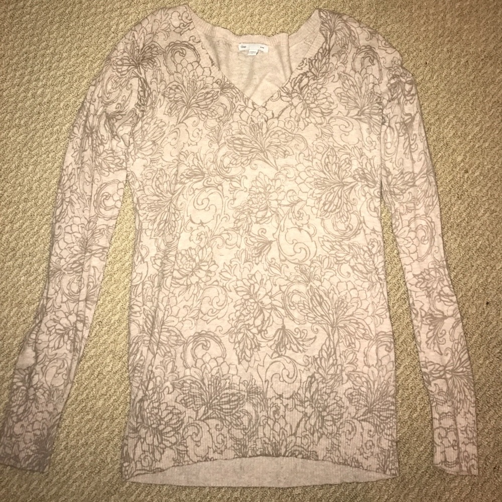 Patterned sweater