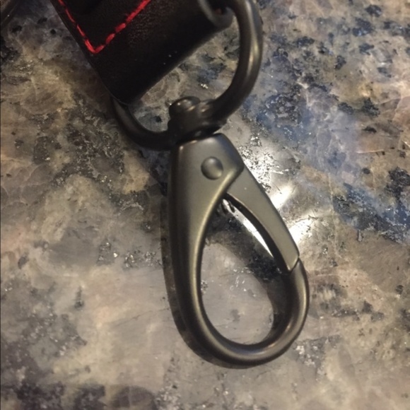 Authentic Polo Key Chain red black metal leather - Picture 2 of 4