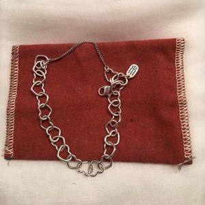 Authentic James Avery Connected Heart Bracelet