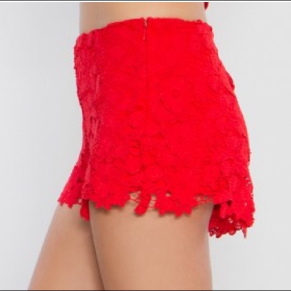 Lace shorts