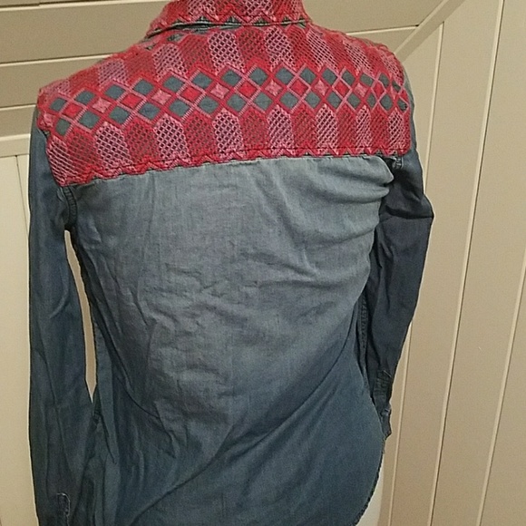 Denim top - Picture 2 of 2