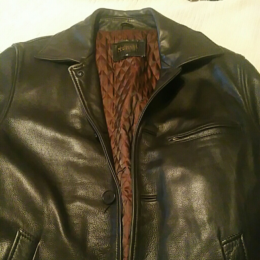 Leather jacket