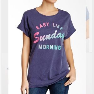 ISO Junk Food "Easy Like Sunday Morning" tee