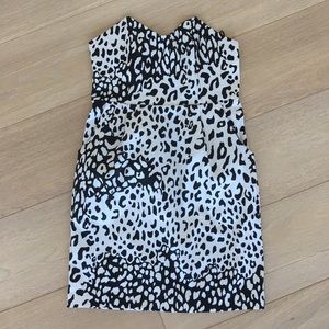 Silence +Noise animal print dress
