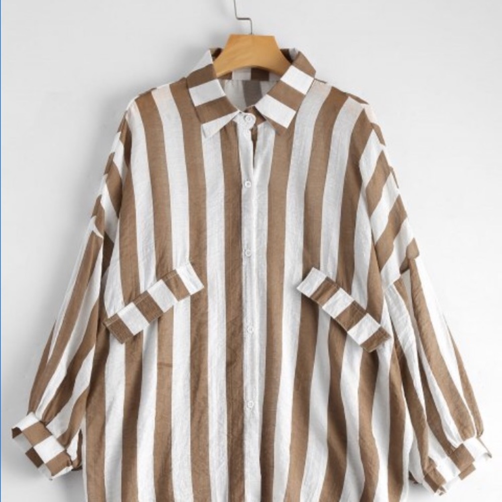 Oversized Button-down Shirt