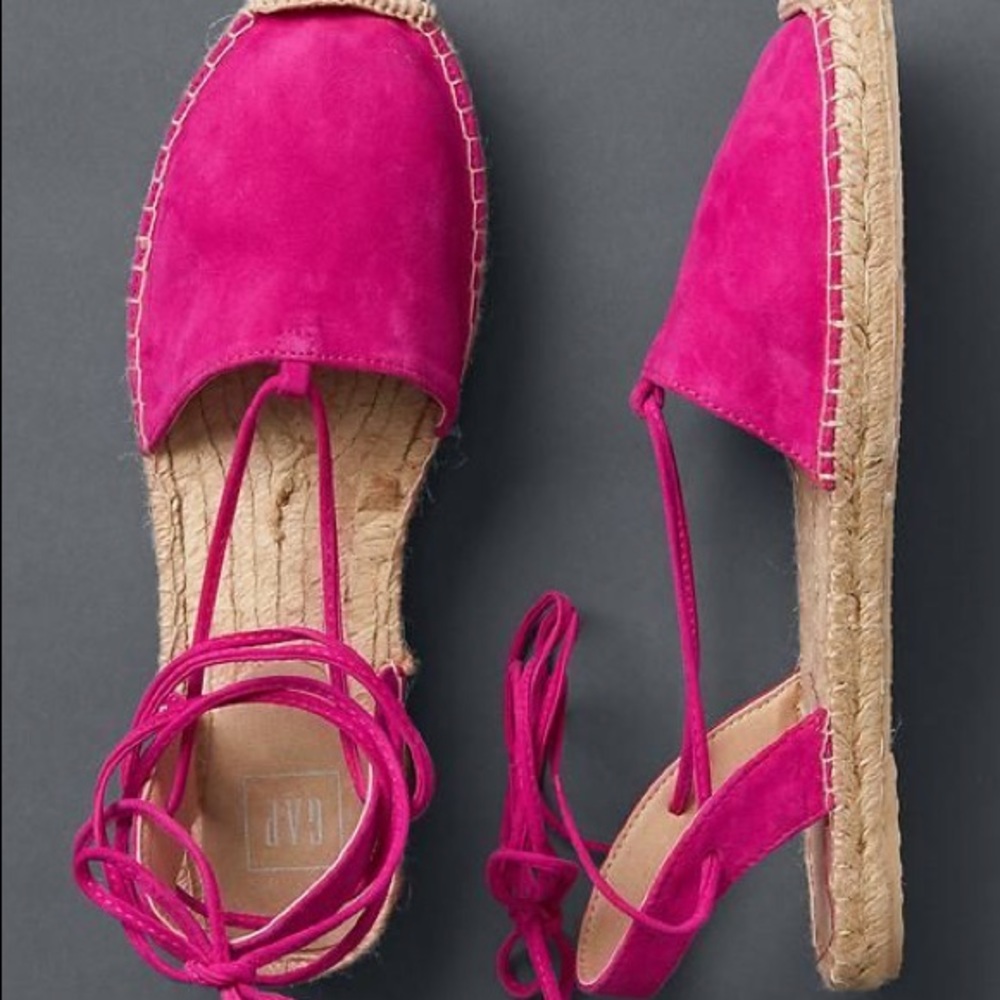 GAP lace up espadrille