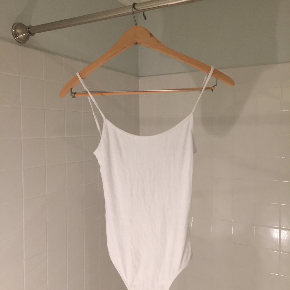 American Apparel ribbed body suit