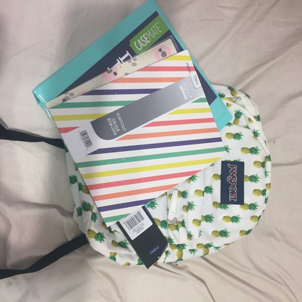 Jansport Pineapple Superbreak Backpack