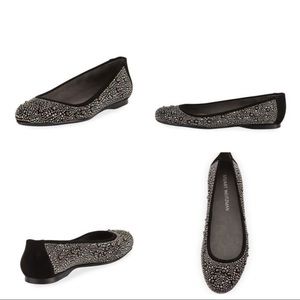 Stuart Weitzman studded flats