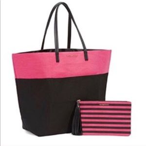 🆕NEW Victoria's Secret Tote w/ Makeup Bag🆕