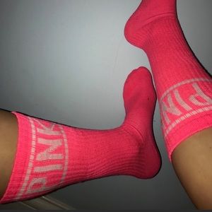 PINK Socks