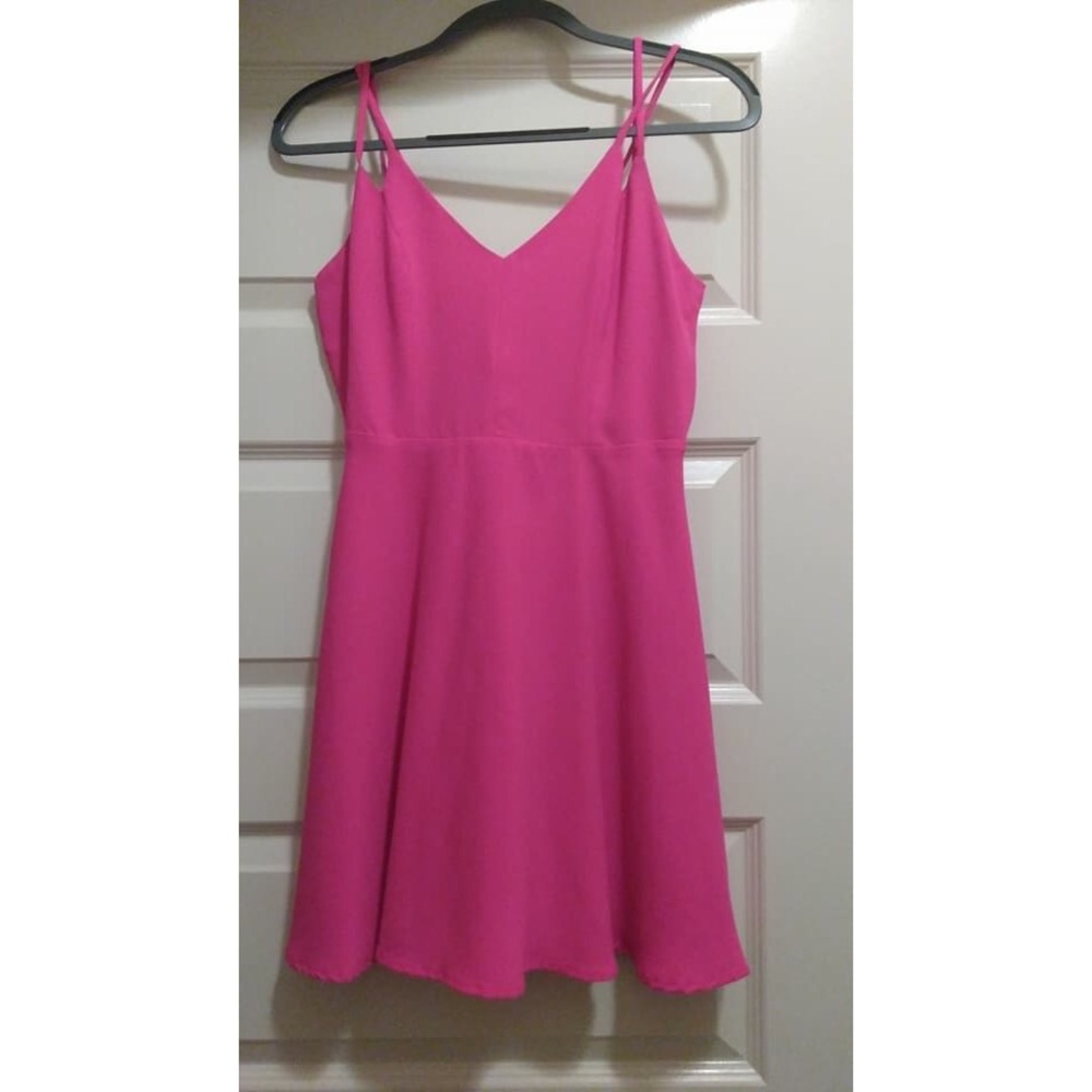 Pink boutique dress