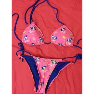 Gilly Hicks bikini top & bottom size Small