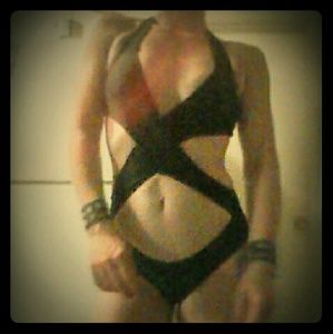 Vintage designer swimwear