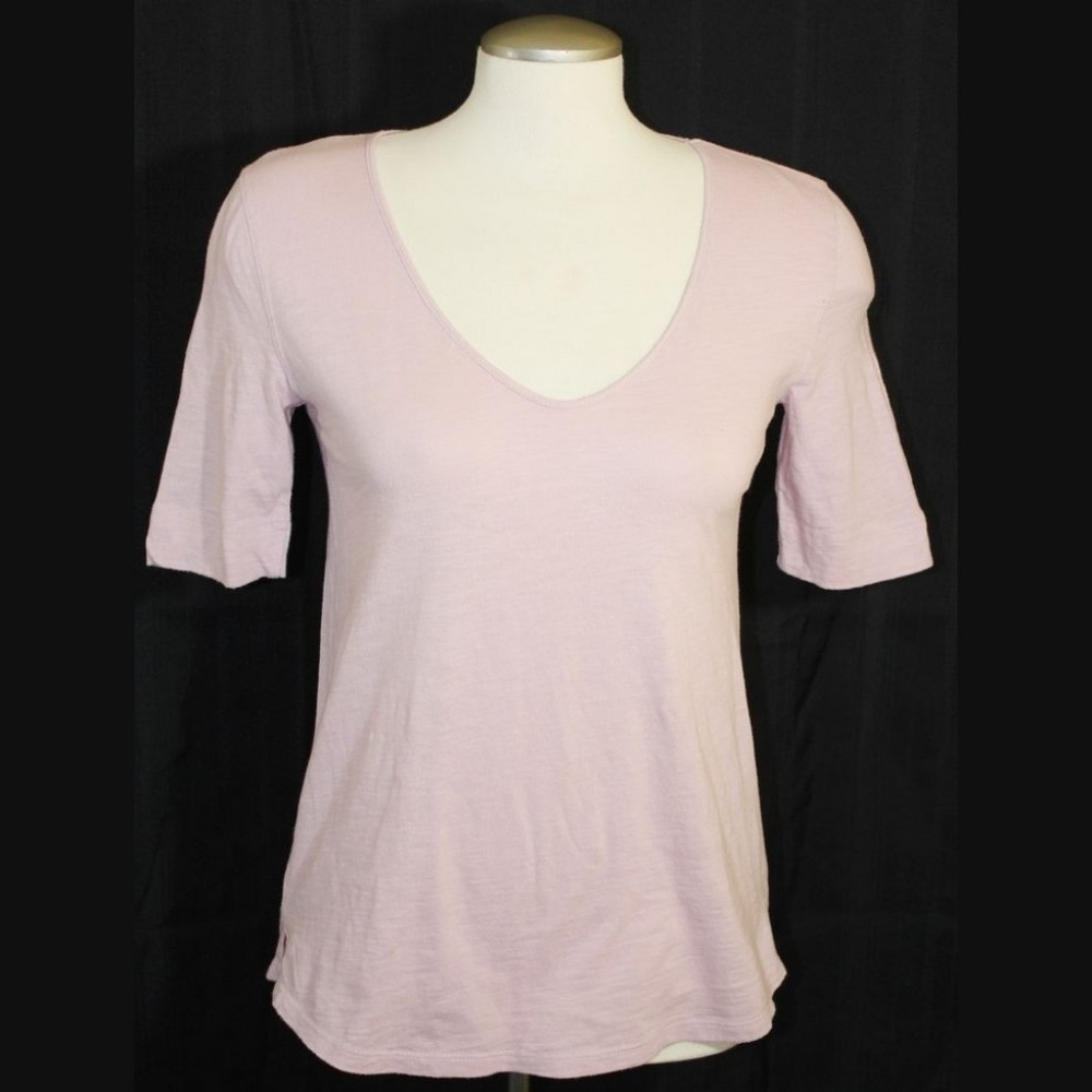 Anthropologie Pure + Good Purple T-shirt XS