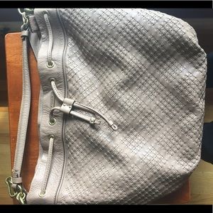 Rare Coach marielle Madison woven drawstring bag