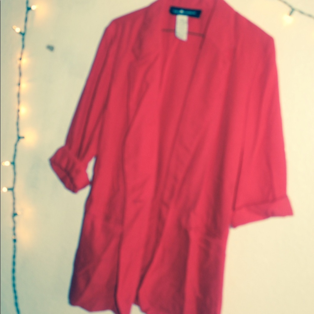 Red blazer