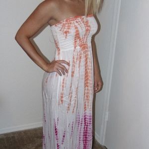 Roxy Tie-Dye Maxi Dress