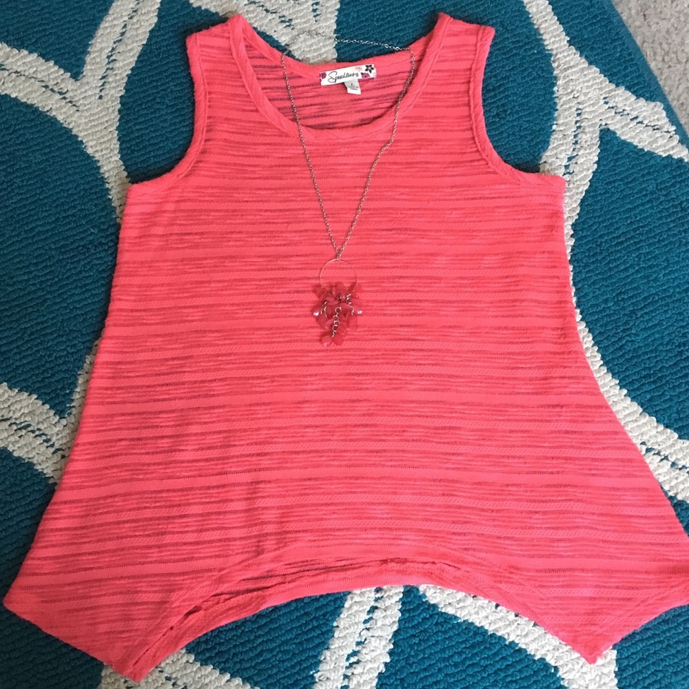"Speechless" brand sleeveless shirt