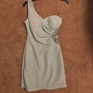 Light blue homecoming dress!
