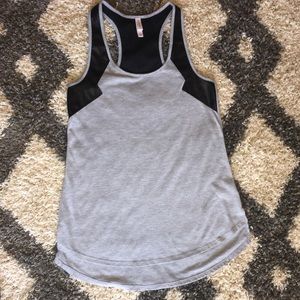 Xhilaration • Leather Detail tank top