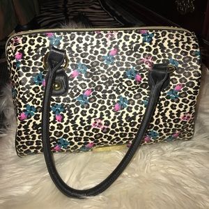 Matching cheetah print betsey Johnson set
