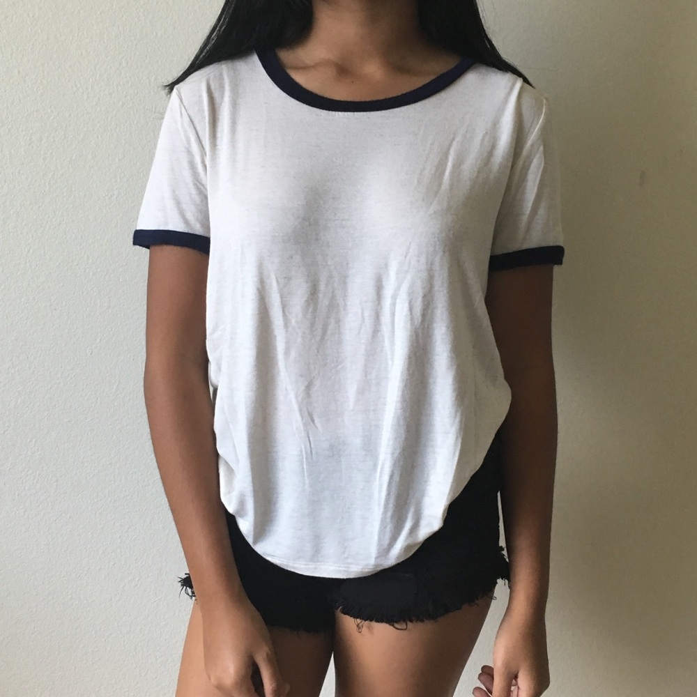 A white top
