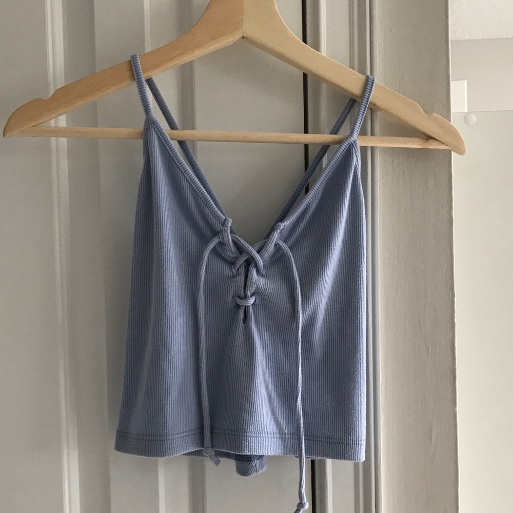 Light blue tank top