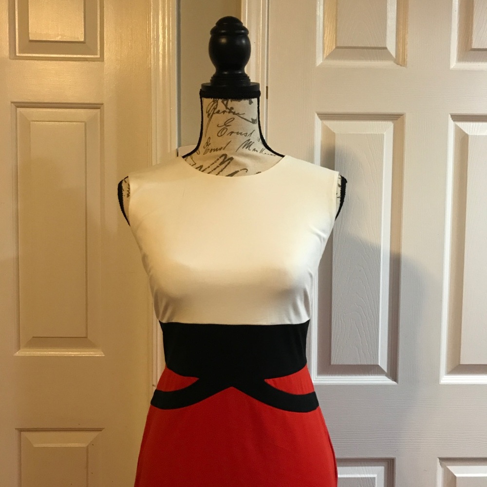 Color Block Dress - Picture 2 of 4