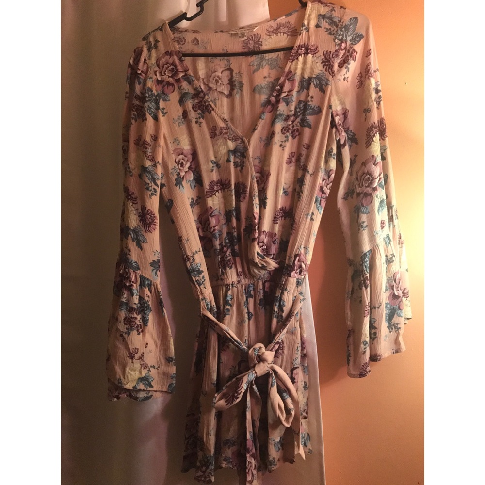 NWOT Floral Romper